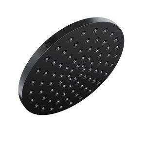 Fixed Shower Head, Matte Black, 1.8 GPM 