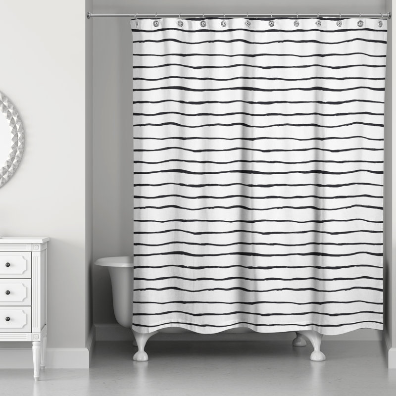 Striped Shower Curtain