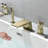 Roman Deck Mount Waterfall Tub Faucet With Handheld Shower, Single Handle, 2-Mode Water Outlet-125254799