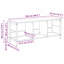 102cm W Steel Etagere Bookcase-1083320657-1083320751