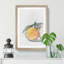 The Orange Tree in Abstract - Picture Frame Graphic Art Print-55763485-55763489