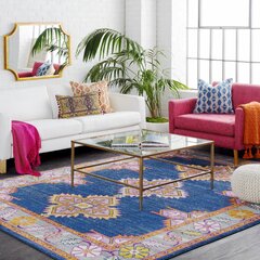 Tigrit Blue & Orange 2300 Area Rug - Clearance