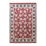 Classic One-of-a-Kind 4' 2" x 6' 2" Hand Knotted Area Rug