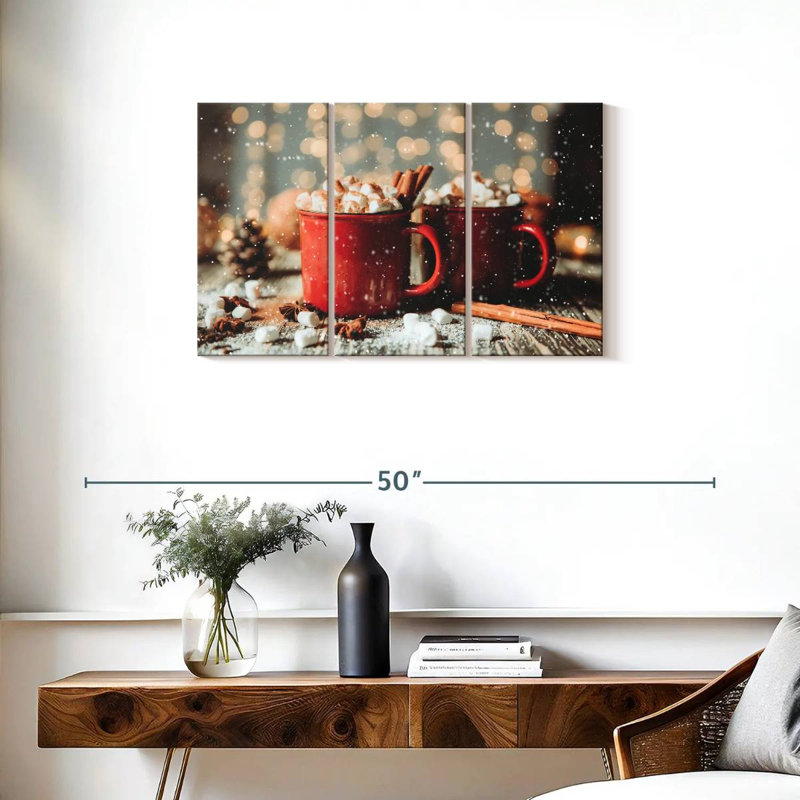 Yarlin Holiday Coffee, 20" H x 33" W