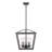 Skegness 3 - Light Steel Dimmable Geometric Chandelier-2058420101