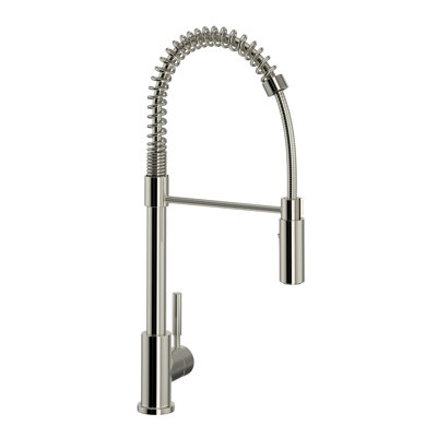 Lux Pull-Down Single Handle Kitchen Faucet with Accessories