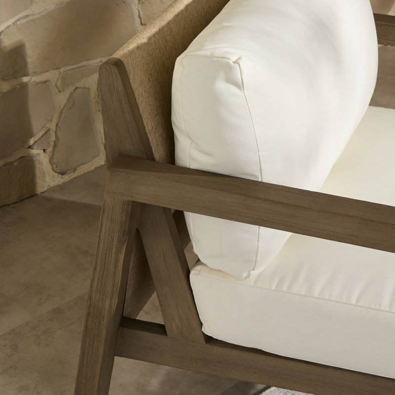 Nilson Outdoor Teak Lounge Chair