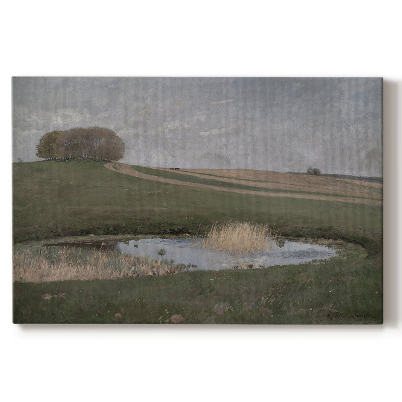 Paysages rétro-CDXCVII -Galerie enveloppée Cavas, 18 x 27