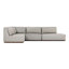 Adler Outdoor 4PC Sectional-LAF Bumper Chaise-Concha Fog-1129653595