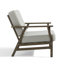Chaises longues d'extérieur en bois de teck massif avec coussins Montelongo-79186928-79186445