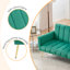 2 Seater Velvet Sofa Bed-1723721102-1723721106
