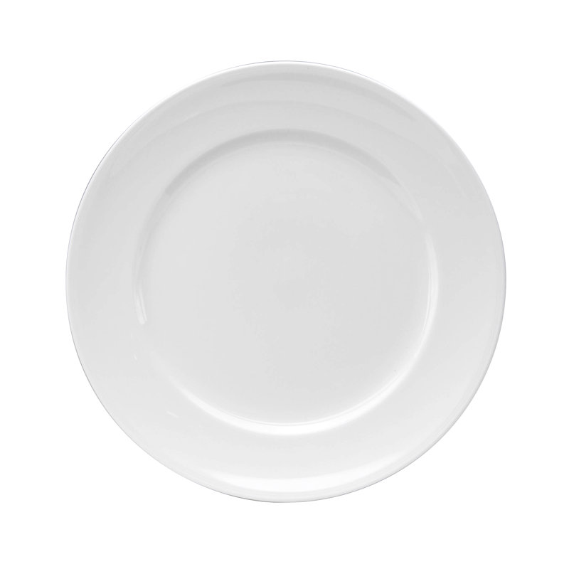 Oneida Hospitality Othello Bone China Dinner Plate, 3" H x 10.5" W x 10.5" D