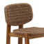 Alva Outdoor Counter Stool Light Brown