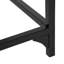 Glass Top Metal Base Writing Desk