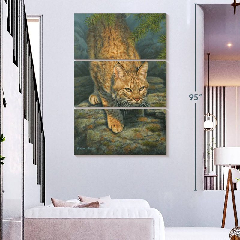 Brampt Incoming, 74" H x 48" W