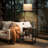 Dugway 57.1'' Tray Table Floor Lamp with USB and Outlet