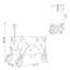 Chariot pliable pliable