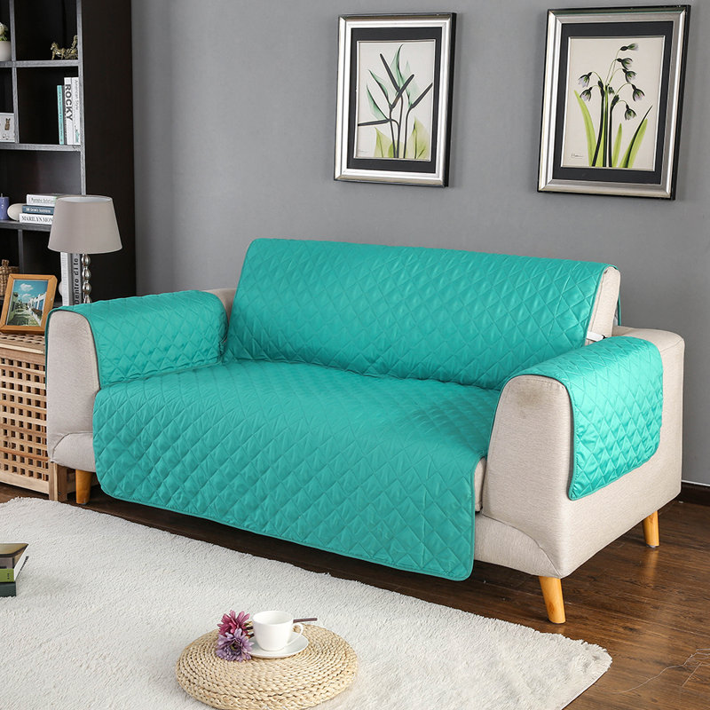 Housse pour canapé à coussins en T, Menthe