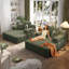 Ensemble de chaise longue surdimensionnée 2 pièces-1348638565