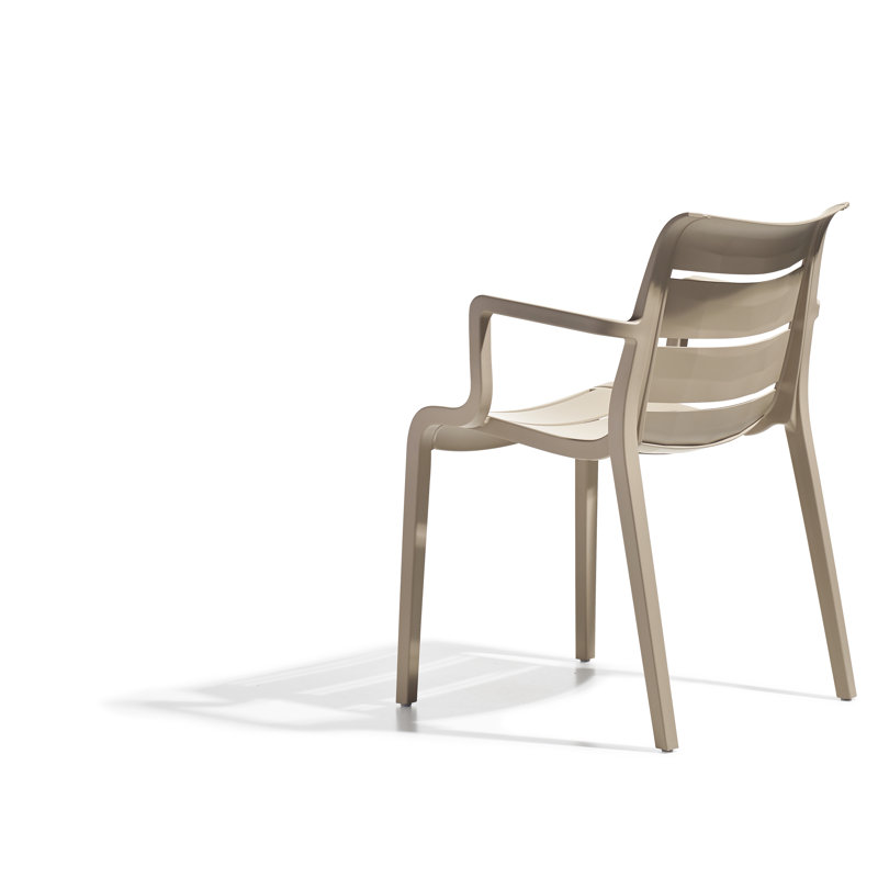 Drew Stacking Armchair, Grey