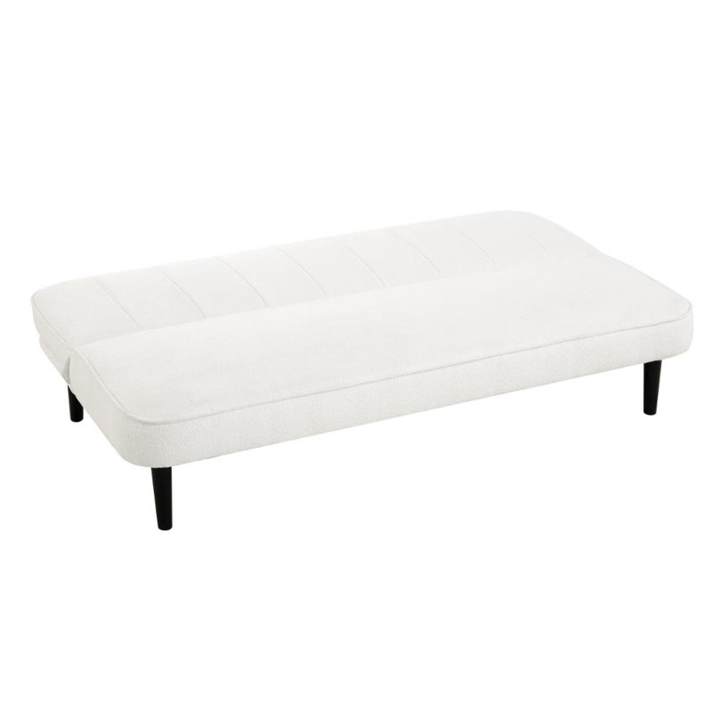 Alex 3 Seater Sofa Bed, White