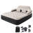 Rohrersville 15'' Air Mattress with Headboard and Air Pump-42343669