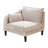Beautiful 6Pcs Modular Sofa Set 4X One Arm Chairs 1X Armless Chair 1X Ottoman Living Room Furniture Blush Pink Morgan Fabric-265444189