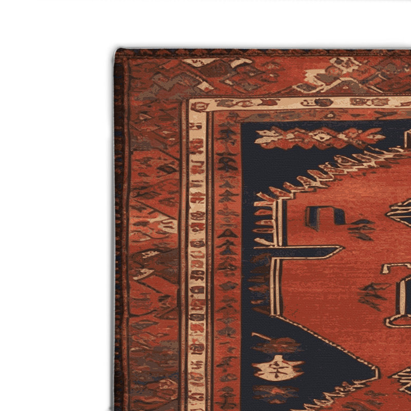 Turkish Brown Indoor and Outdoor Area Rug, Rectangle 2' x 3'