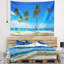 Tapisserie de paysage marin sur une plage tropicale aux Philippines-28485996