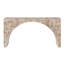 60" Arc Burl Console Table