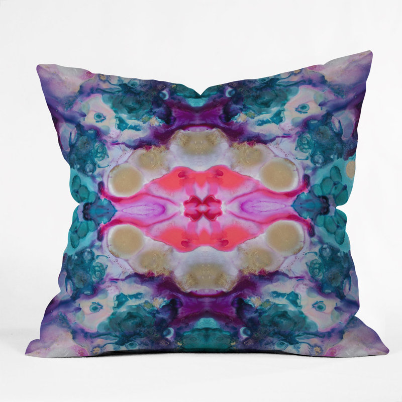 Crystal Schrader Snow Cone Throw Pillow, 18" x 18"