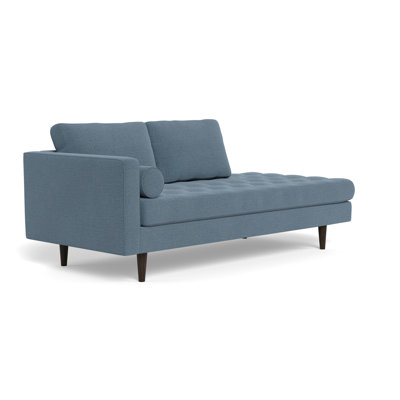 Jackie Stand Alone Chaise, Elliot French Blue