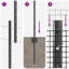 Chicken Wire Fence Set Set Of 2 Metal Durable-2042545614-2042545609