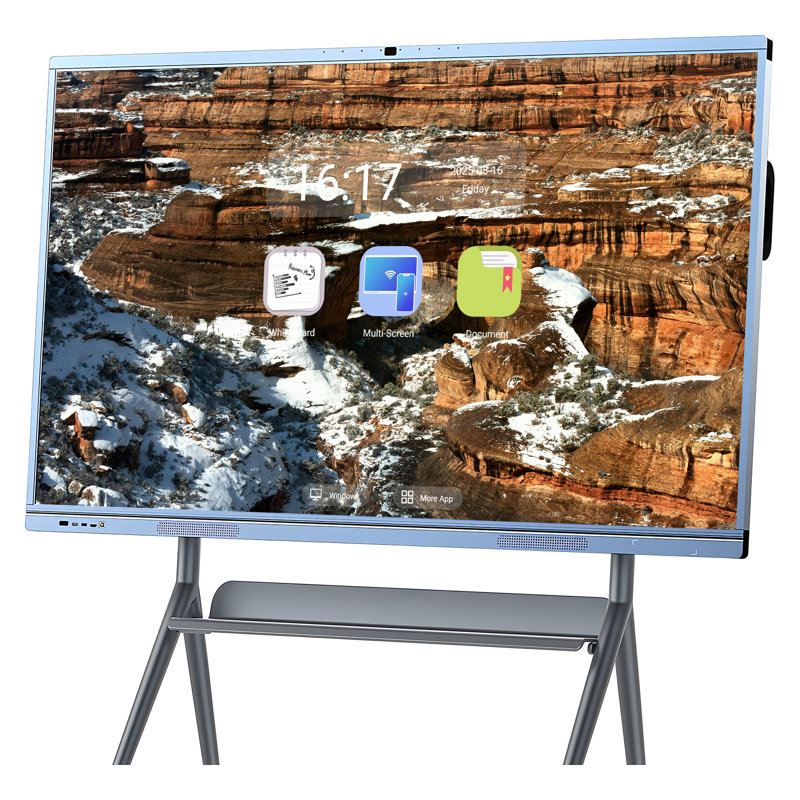 Panneau tactile sans fil JYXCN - Affichage à écran tactile pour la collaboration, H 67,27 po x L 38,94 po x l 46,06 po
