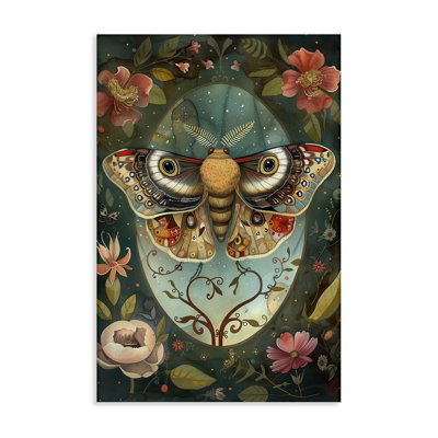 Ornate Botanicals & Moth, conception de The Dutch Lady