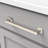 Studio Collection Pull - 7-9/16" Center to Center Cabinet Pull Polished Nickel - Transitional Hardware for Drawers & Cabinets-92299818-112308032