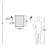 Artifacts 2 Light Indoor Bathroom Vanity Light Fixture, Downlight Position Only, UL Listed-66306949