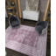 Tapis lavable de couleur brun à motif de rayures en polyester Ariana Mink TRKMN.77-135422281