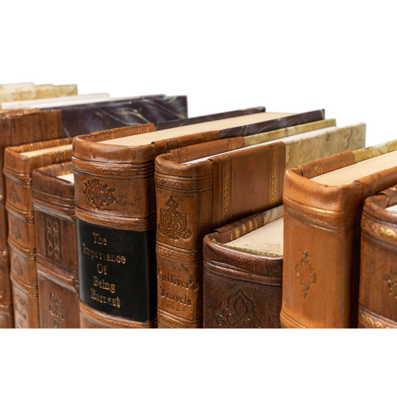 Faux Tan Hand Painted Sports Decorative Book