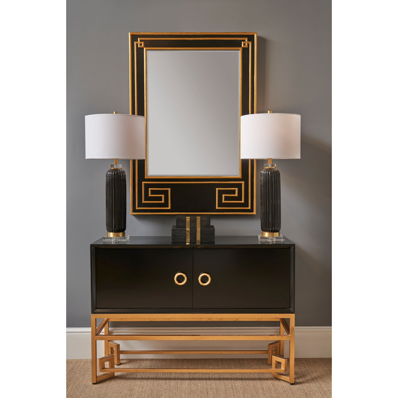 Samuel Table Lamp, Black, 30.8" H x 5.5" W x 5.5" D