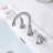 Widespread 2-handle Bathroom Faucet with Drain Assembly-80810849