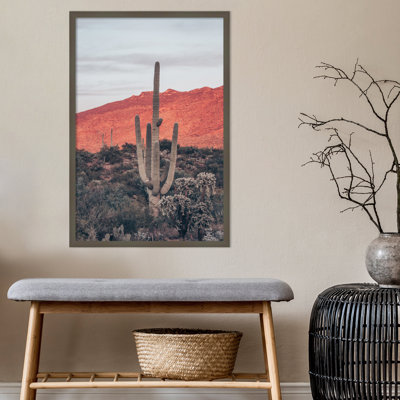" Sunsets And Saguaros I " by Nathan Larson