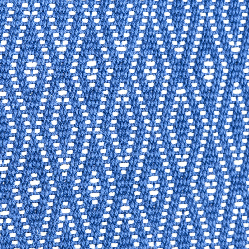 Derby Diamond Performance Fabric, Indigo
