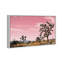 «Nature and Landscape Joshua Tree Pink II Desert Landscape», reproduction d'art sur toile-376999417-376999418