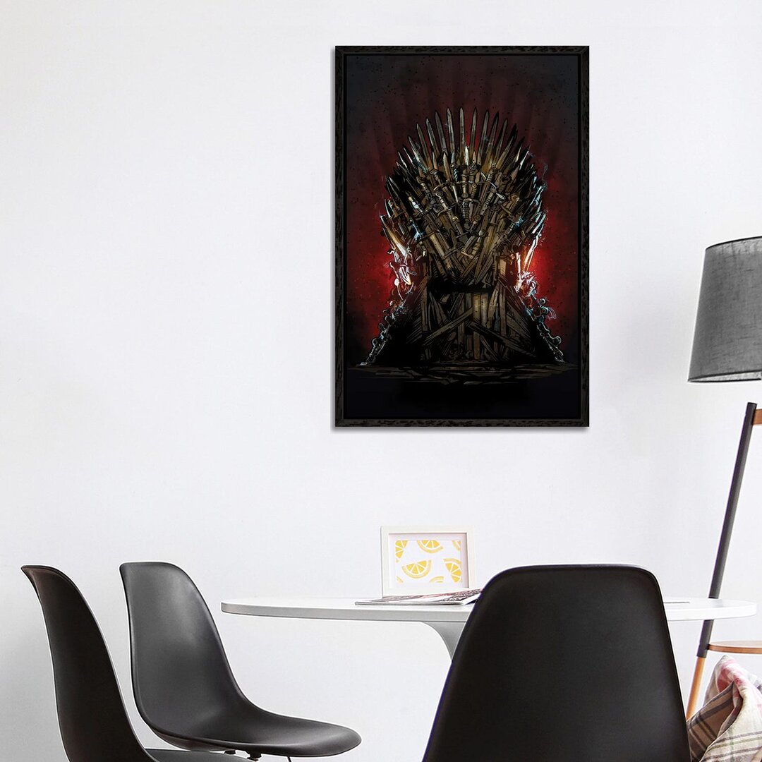 Leinwandbild Iron Throne Got von Nikita Abakumov