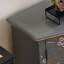 Grey Hand-Painted Accent and Buffet Cabinet