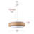 4-Light White Drum Chandelier with Fabric Shade – Adjustable & Dimmable, ETL Certified