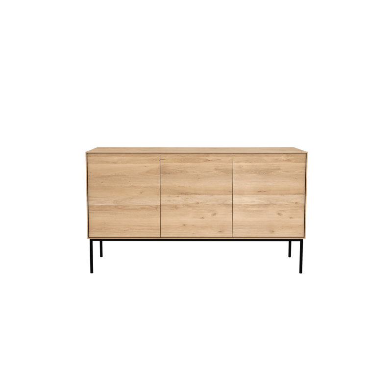Whitebird 59.1'' W Solid Wood Sideboard, Natural Oak