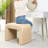 24 Inches Upholstered Waterfall Ottoman Footstool-776106524
