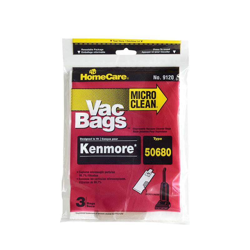 Sac de nettoyage sous vide® micro-clean réfrigérateur filterz kenmore